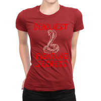 Count Dante   Deadliest Flighting Secrets   Faded Ladies Fitted T-shirt | Artistshot