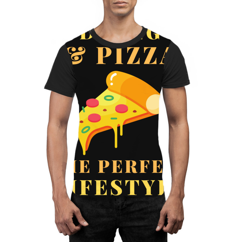 Diving And Pizza Lifestyle Travel Graphic T-shirt | Artistshot