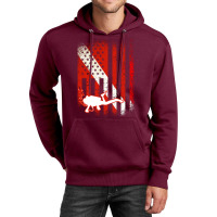 American Diver Down Flag Us Flag Dive Tumblr Humor Unisex Hoodie | Artistshot