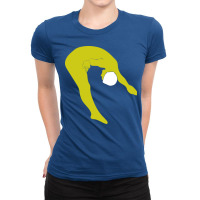 Diving Sport Yellow Ladies Fitted T-shirt | Artistshot