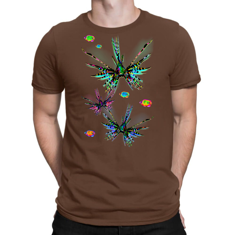 Lionfish Psychedelic Parade Hippie Girl T-shirt | Artistshot