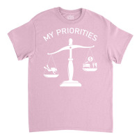 My Priorities Diving Tips The Scale Green Classic T-shirt | Artistshot