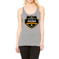 Sports Diving Girl Racerback Tank | Artistshot