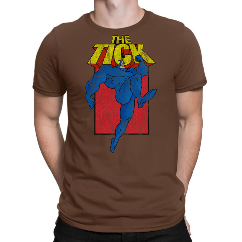 Distressed The Tick Cartoon T-shirt | Artistshot