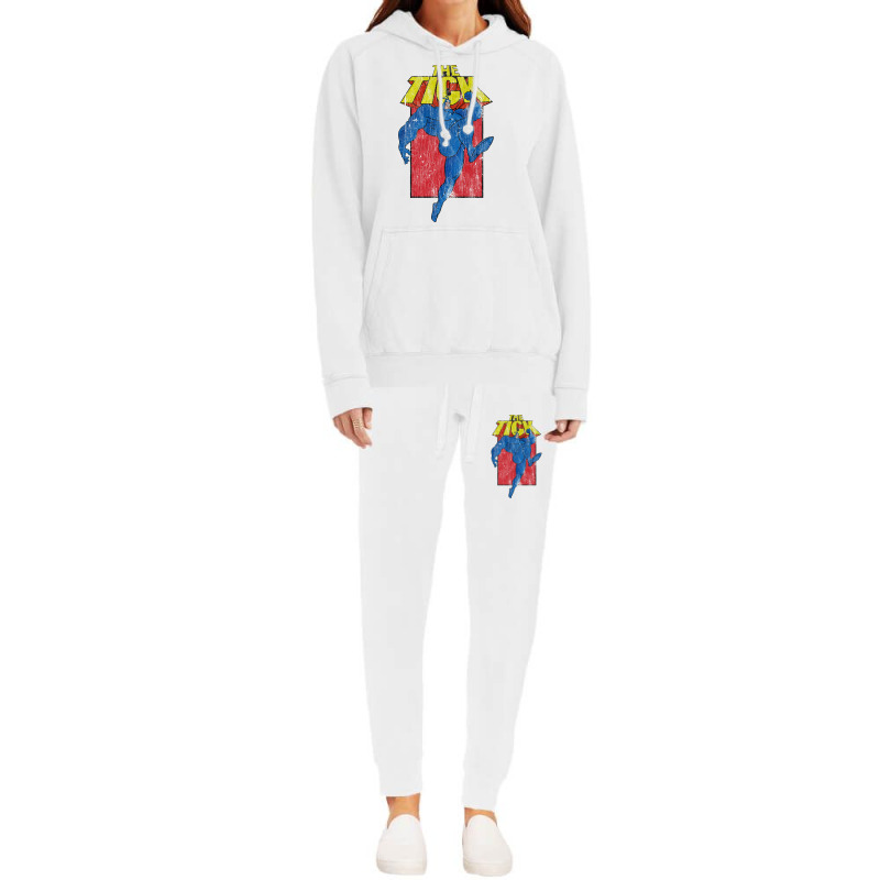 Distressed The Tick Cartoon Hoodie & Jogger Set | Artistshot