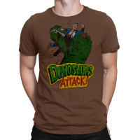 Distressed Dinosaurs Attack T-shirt | Artistshot