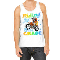 Back To School Riding Into 8th Grade Dirt Bike Bac Tank Top | Artistshot