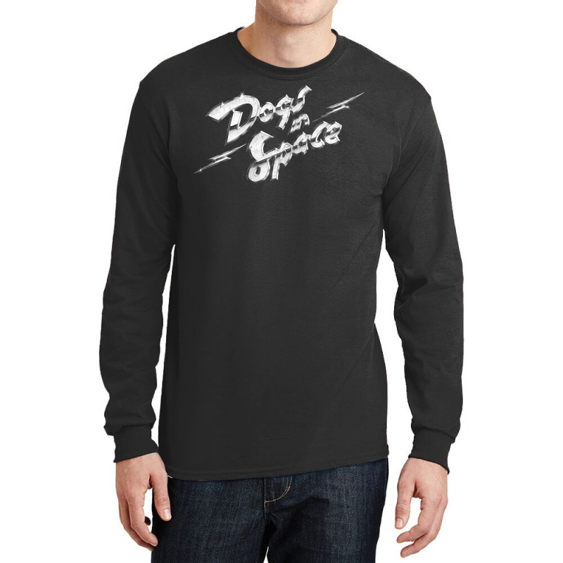 Dogs In Space ∆ ∆ Faded Style Fanart Long Sleeve Shirts | Artistshot