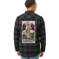 Temperance Tarot Flannel Shirt | Artistshot