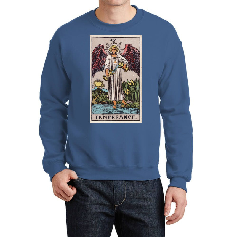 Temperance Tarot Crewneck Sweatshirt by risminstotnai | Artistshot