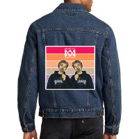 Marcus And Martinus Lovers Trendy Musical Usa Men Denim Jacket | Artistshot