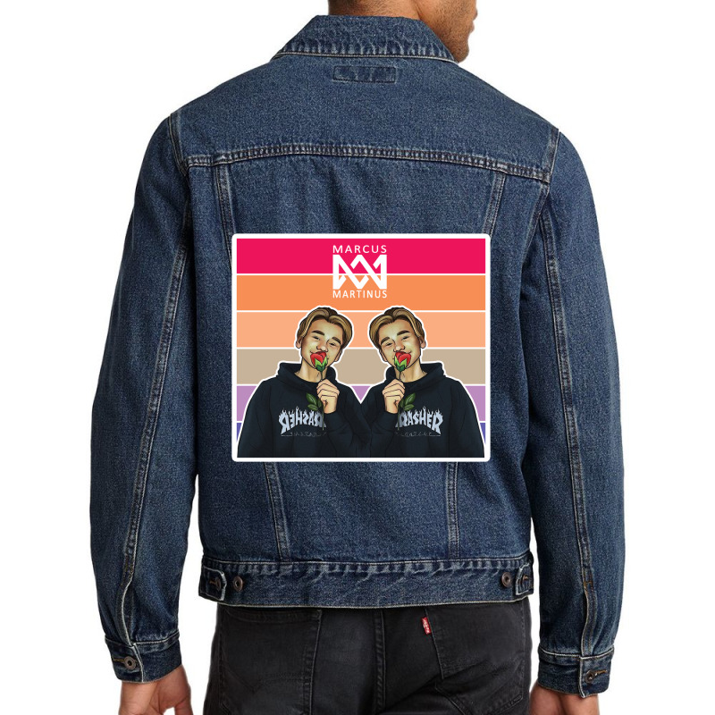 Marcus And Martinus Lovers Trendy Musical Usa Men Denim Jacket | Artistshot