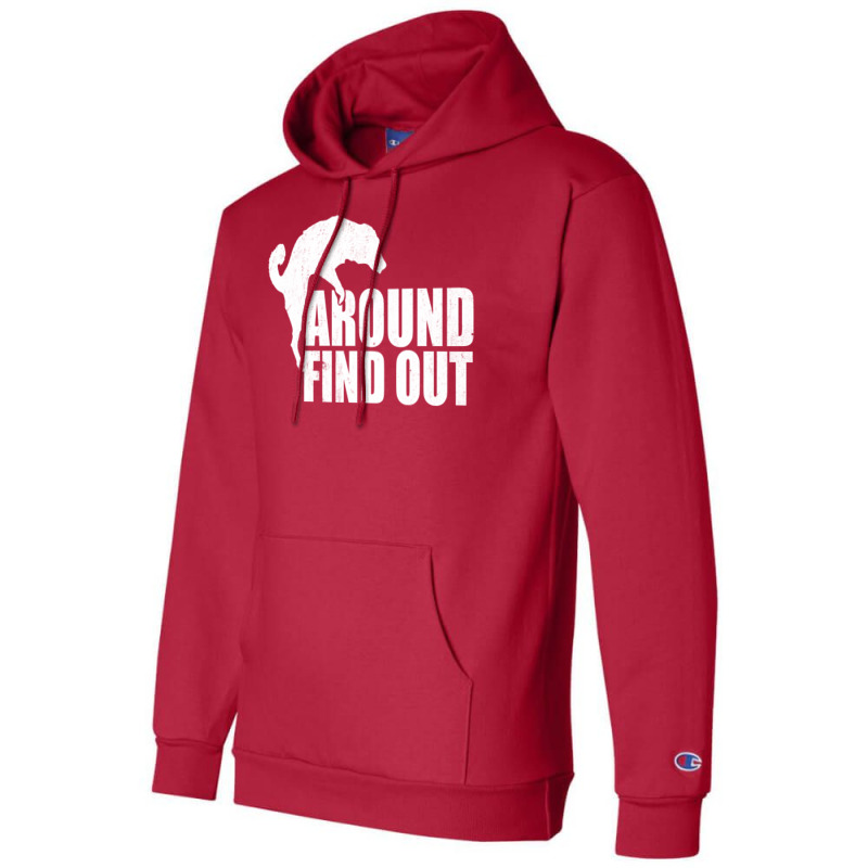 Dog F Around Find Out Champion Hoodie by zaheretippanp | Artistshot