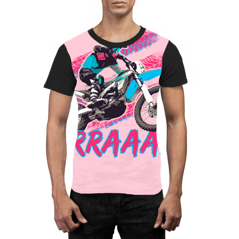 Brraaap Funny Dirt Bike Motocross Graphic Boys Kid Graphic T-shirt | Artistshot