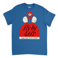 Fly By Lot Polish Airline   Faded Vintage Style (1 Classic T-shirt | Artistshot