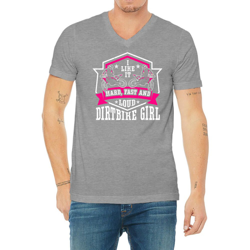 Gift Motocross Dirt Biker Dirt Biking Dirt Bike Na V-Neck Tee by hutormbuyie6 | Artistshot