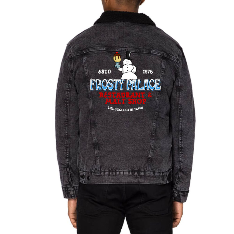 Frosty Palace Unisex Sherpa-lined Denim Jacket | Artistshot