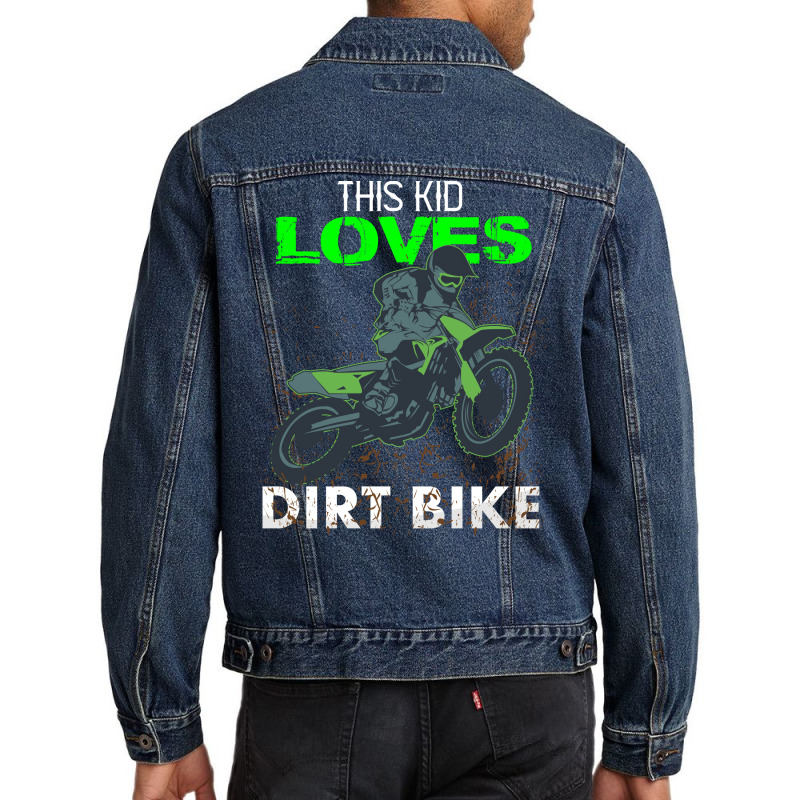 Youth Motorcross Boys Dirt Bike Trending Men Denim Jacket | Artistshot