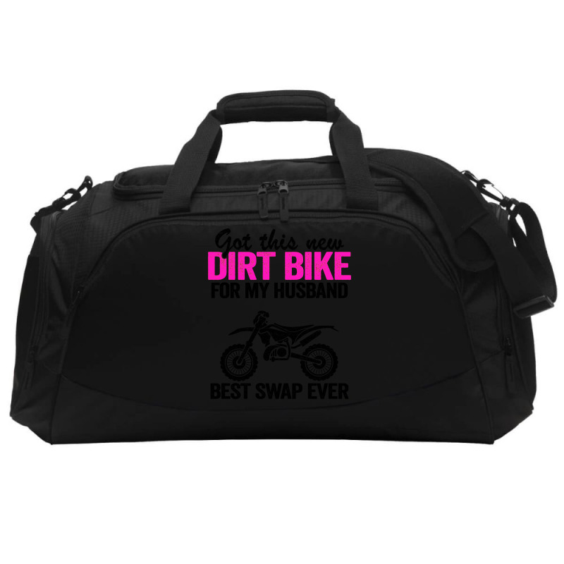 Got This New Dirt Bike For My Husband Best Swap Ev Active Duffel by amagaialdazx | Artistshot