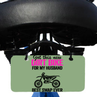 Got This New Dirt Bike For My Husband Best Swap Ev Bicycle License Plate | Artistshot