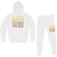 Dad  Vintage My Favorite Daughter Bought Me This Hoodie & Jogger Set | Artistshot