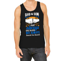 Dad Son Eye Heart Father Faustschlag Fathers Day B Tank Top | Artistshot