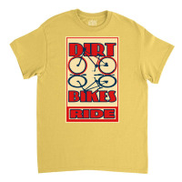 Mountain Bike And Dirt Bike Mountain Biking Stars Classic T-shirt | Artistshot