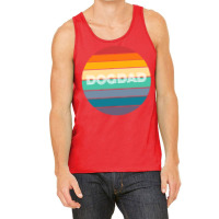 Rainbow Dog Dad Retro Vintage Love Tank Top | Artistshot