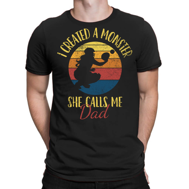 Softball Dad Fathers Day Vintage Boy T-Shirt by azenirlongua | Artistshot