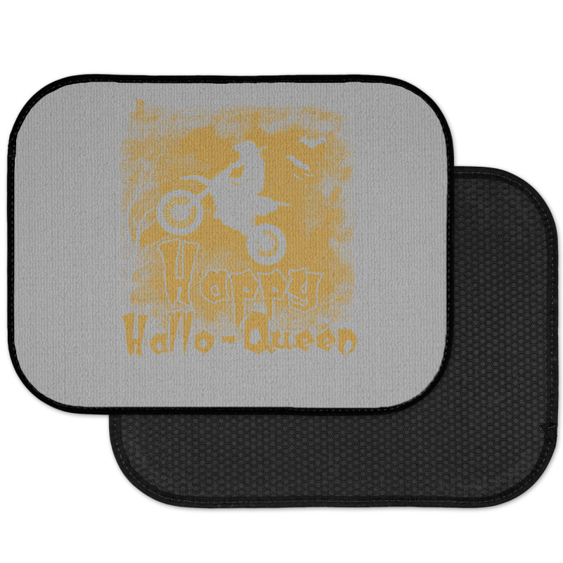 Women Motocross Happy Halloqueen Stars Rear Car Mat | Artistshot