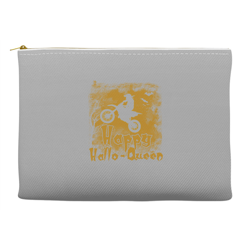 Women Motocross Happy Halloqueen Stars Accessory Pouches | Artistshot