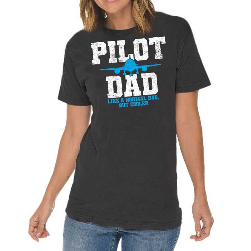 Pilot Dad Vintage Cute Vintage T-Shirt by loretzexson | Artistshot