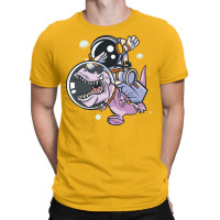 Astronaut Dabbing On Trex 80s T-shirt | Artistshot