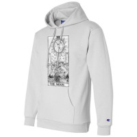 The Moon Tarot Card   Major Arcana   Fortune Telli Champion Hoodie | Artistshot