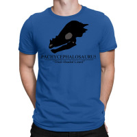 Pachycephalosaurus Skull Blue T-shirt | Artistshot