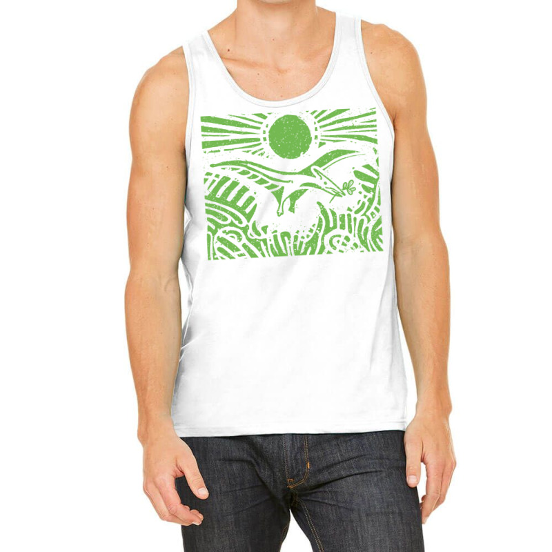 Pterosaurus Flight Dinosaur Dino Dinosaurs Quote Tank Top | Artistshot