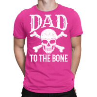 Dad  Dad To The Bone Yellow T-shirt | Artistshot