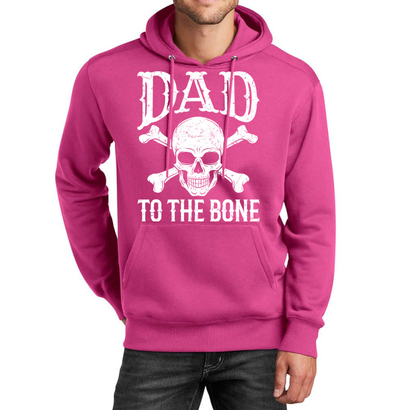 Dad  Dad To The Bone Yellow Unisex Hoodie | Artistshot