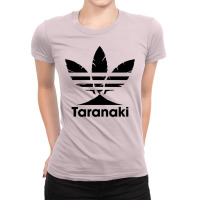 Taranaki (black) Ladies Fitted T-shirt | Artistshot