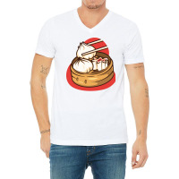 Dimsum Chinese Nostalgia V-neck Tee | Artistshot