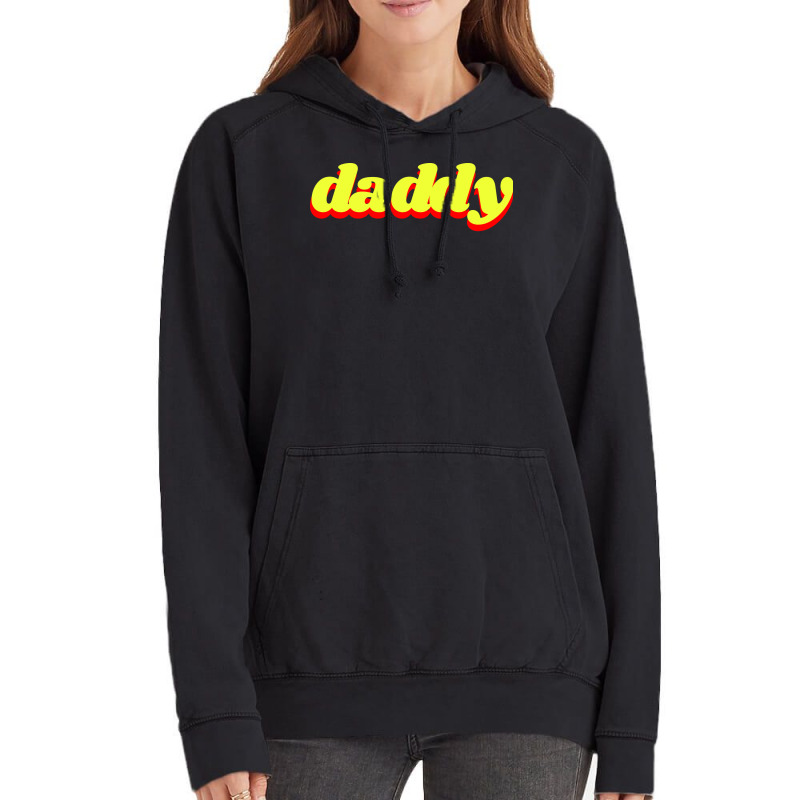 Daddy Humor Vintage Hoodie | Artistshot