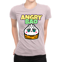 Angry Bao Dumpling Girl Ladies Fitted T-shirt | Artistshot