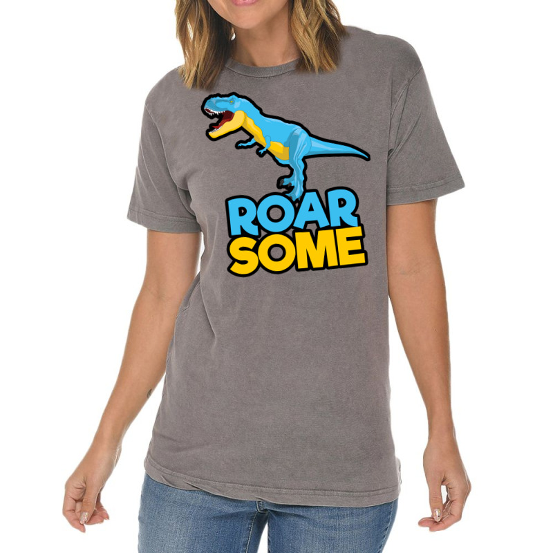 Roarsome Vibrant Humor Vintage T-shirt | Artistshot