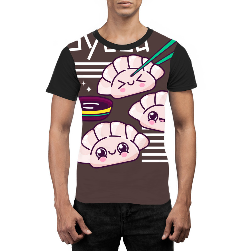 Gyoza Lover Quote Graphic T-shirt | Artistshot