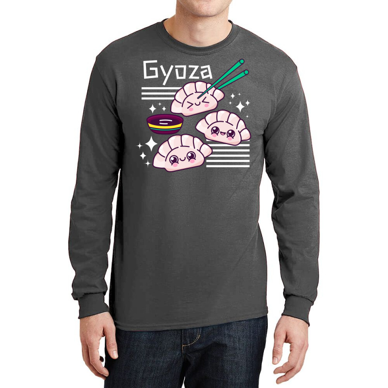 Gyoza Lover Quote Long Sleeve Shirts | Artistshot