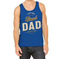 I Am One Blessed Dad Funny Ather Grandpa Hippie Tank Top | Artistshot