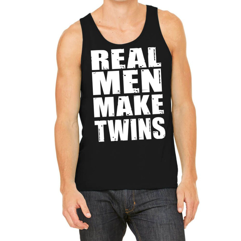 Real Men Makes Twins Daddy Of Twins Trending Tank Top | Artistshot