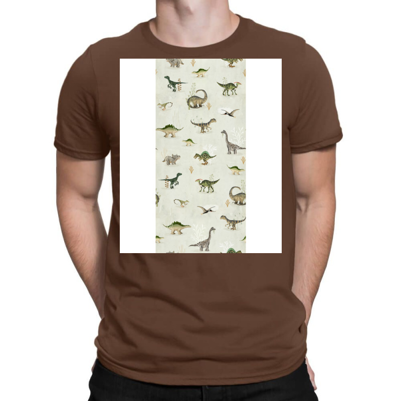 Ditsy Dinosaur Travel T-shirt | Artistshot