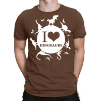 I Love Dinosaurier Dinosaurs Love T-shirt | Artistshot