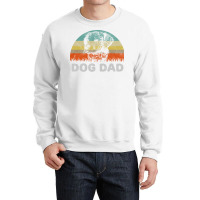 Retro Style Dog Dad Gift For Dog Lover Design Nost Crewneck Sweatshirt | Artistshot